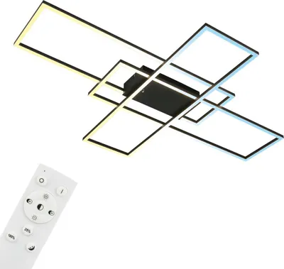 Produktbild von LED Deckenlampe LED Deckenleuchte Wohnzimmer Dimmbar Fernbedienung CCT Flur
