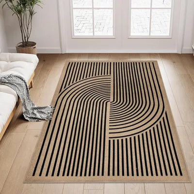 Image de Tapis de sol intérieur, antidérapant, 90 x 150 cm, lavable, tapis de protection pour l'entrée