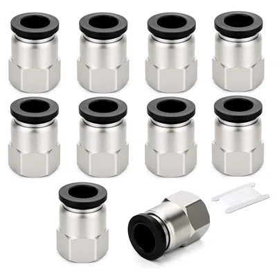 Rohrfittings Adapter, 10 Stück, 5 x 10 x 0,5 Zoll