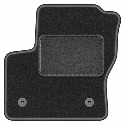 Produktbild von Fahrermatte Velours für Ford C-MAX MK2 2015-2019 (Minivan) – 1-tlg, Graphit, passgenau – Wielganizator LUX