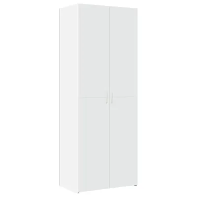 Produktbild von Highboard Weiß 70x42,5x185 cm Holzwerkstoff