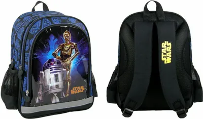 Produktbild von XL Rucksack R2D2 Star Wars Ranzen Kinderrucksack Schulrucksack Schulranzen