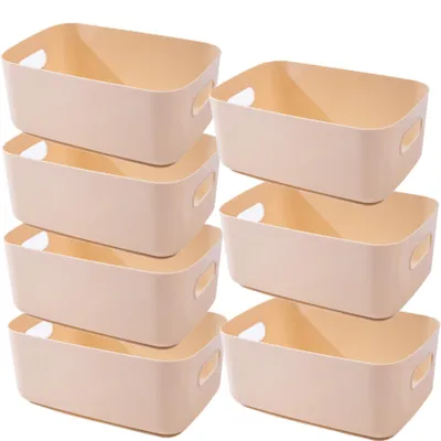 Produktbild von Solidchoice – Set aus 7 großen, robusten Kunststoff-Aufbewahrungsboxen mit Tragegriffen