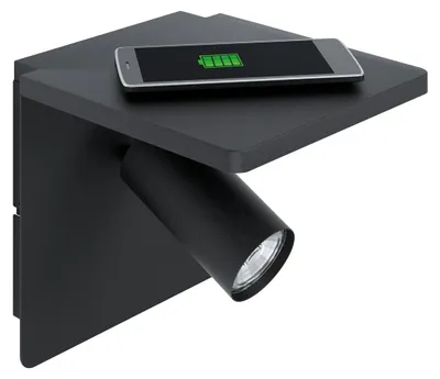 Image de Lampe murale LED CIGLIE avec recharge sans fil