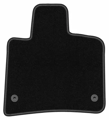 Image de Tapis conducteur en moquette pour Audi Q7 I 4L 2005-2015 (SUV) – 1 pièce, noir, sur mesure – Wielganizator BASIC – version W0366