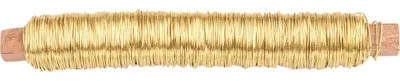Produktbild von Glorex Wickeldraht goldfarben, 0,5 mm