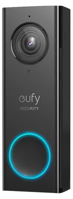Image de Sonnette vidéo supplémentaire eufy S220, sans fil, 2K HD, 6 mois d'autonomie, nécessite HomeBase, noir
