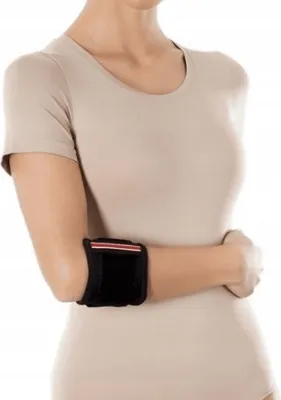 Produktbild von Ellenbogenbandage für Tennisarm Schmerztherapie – Größe M, Unterstützung für Schmerzreduktion und Heilung