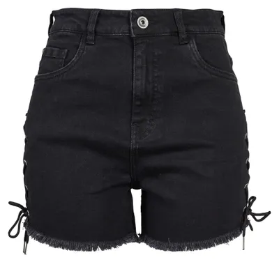 Immagine prodotto di Urban Classics - Pantaloncini da donna TN244 (27R) (nero)