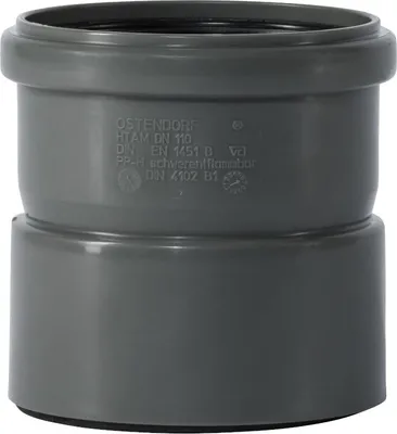 Produktbild von HTsafeAM Aufsteckmuffe mit Manschette DN/OD 110