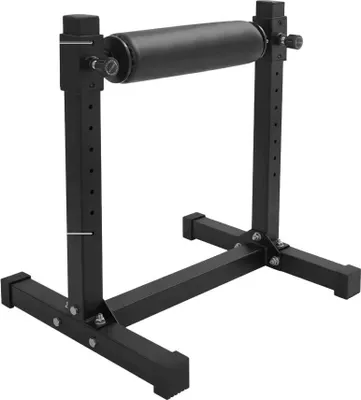 Image de Split Squat Stand, acier au carbone Q235, 612*567*673mm, charge maximale 200kg, longueur des rouleaux 420mm, 9 vitesses réglables