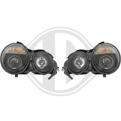 Produktbild von Diederichs Designscheinwerfer-Set W210 95-99 +Standlichtringe