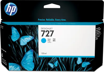 Produktbild von HP Ink Cartridge 727 130-ml Cyan