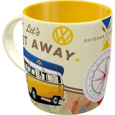 Image de Nostalgic-Art - Tasse à café - Volkswagen - VW Bulli Let's Get Away