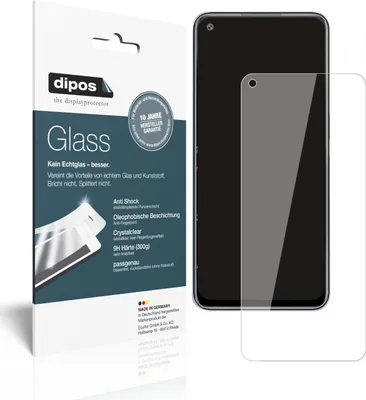 Zdjęcie produktu dla 2x Folia ochronna dla Oppo K9x - Folia przeciwwstrząsowa 9H z tworzywa sztucznego ze szkła dipos