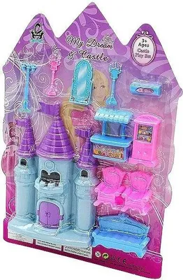 Imagen del producto de Castillo para muñecas, 11 piezas
