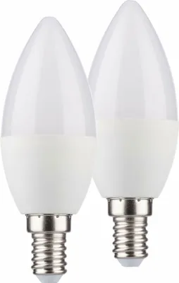 Productafbeelding van Müller-Licht 400140 Müller-Licht LED-Lampe Kerzenform 3W 230V E14 250lm 2700K warmweiß Doppelpack (400140)