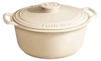 Produktbild von Runder Schmortopf - 7,1 L Creme