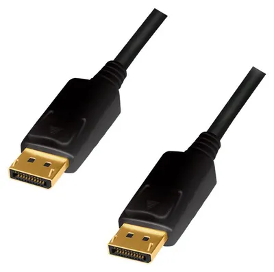 Produktbild von LogiLink CD0101, 2 m, DisplayPort, DisplayPort, Männlich, Männlich, 3840 x 2160 Pixel