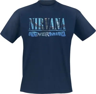 Produktbild von Nirvana T-Shirt Herren Nevermind navy XXL