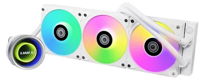 Produktbild von Lian Li GA II TRINITY, All-in-One-Flüssigkeitskühler, 12 cm, Weiß