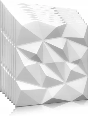 Zdjęcie produktu dla Panele Ścienne Sufitowe 3D Styropian Okładzina Ścienna Dekoracyjne 50X50 Cm