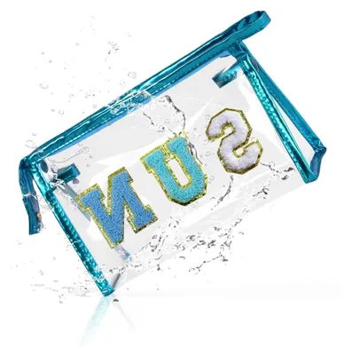 Produktbild von Transparente Kosmetiktasche für den Sommer