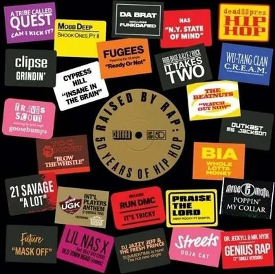 Image de Various Artists - Raised By Rap : 50 Years Of Hip Hop (2 LP)