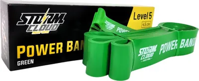 Immagine prodotto di StormCloud Banda di resistenza per l'allenamento Power Band Verde Livello 5