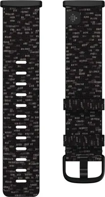 Produktbild von Fitbit FB174WBGYS, Band, Smartwatch, Anthrazit, Fitbit, Sense, Versa 3, Aluminium, Synthetisch
