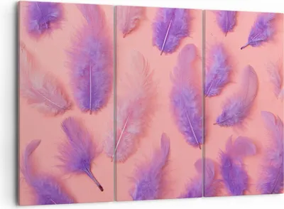 Produktbild von Bild auf Leinwand - Leinwandbild - Vogel Feder Farbe Komposition - 105x70cm - Wand Bild - Wanddeko - Leinwanddruck - Bilder - Kunstdruck - Wanddekoration - Leinwand bilder - Wandkunst - CE105x70-2922