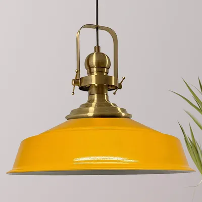 Produktbild von Asletl Hängelampe Industrial Metall Ø40cm, Küchenlampe Hängend Vintage, Hängelampe Esstisch E27, Pendelleuchte Esstich Lampe Modern Lampenschirm