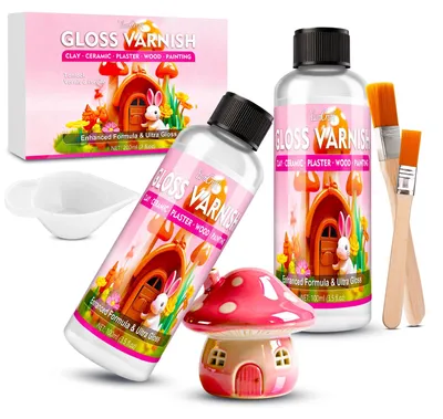 200 ml Hochglanz-Acryllack für lufttrocknende und Polymerklei