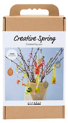 Produktbild von Creativ Company Bastelbox Frühling Multicolor Kreativset