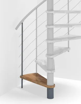 Produktbild von Minka Höhenerweiterung für Venezia Smart 100cm Durchmesser Buche Grau