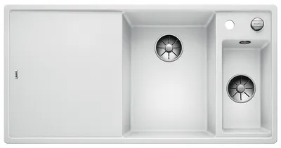 Produktbild von Blanco Axia III 6 S-F Weiß - 523 486 Granitspüle