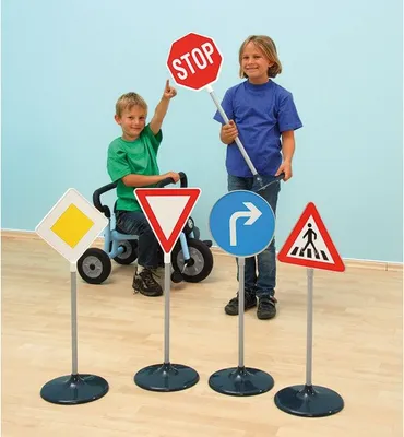 Produktbild von Betzold Große Verkehrsschilder, 10 Stück
