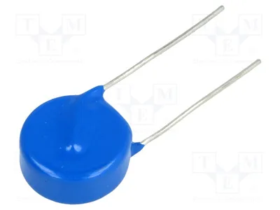 Produktbild von 1x Varistor: Metalloxid 1,1kVAC 1465VDC THT 1,8kV 100A 410J B72220S0102K101 THT V