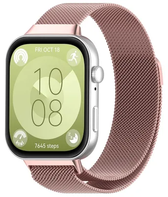 Obrázok produktu pre Techsuit - Watchband (W009) remienok pre Huawei Watch Fit 3 – ružový