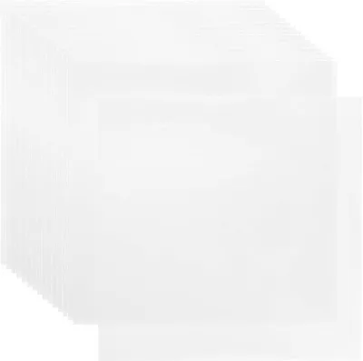 Zdjęcie produktu dla Solidchoice - Zestaw 50 przezroczystych szablonów, wymiar 30,5 x 30,5 cm