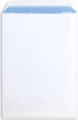 Image de Lot de 50 Enveloppes blanches C4 sans fenêtre gamme Courrier+ C4-SF
