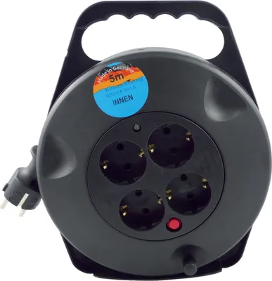Obrázek produktu pro REV 008818114 Kabeltrommel 5 m Schutzkontakt-Stecker (008818114)