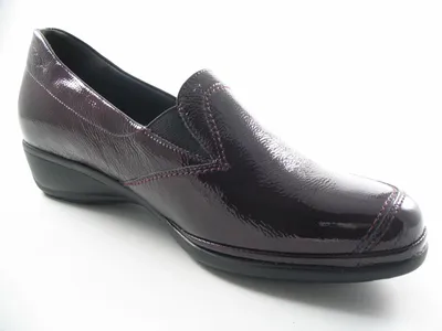 Zdjęcie produktu dla Semler damskie buty wsuwane wygodne czerwone rozmiar 4½