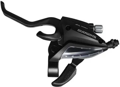 Zdjęcie produktu dla Shimano ST-EF500-2LSBL hamulec zmiany biegów lewy 2 palce czarny (3s) ESTEF5002LSBL
