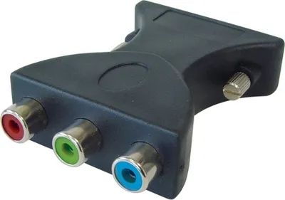 Produktbild von Adapter DVI Stecker (24+5) an 3x Cinch Buchse (RGB), Good Connections®