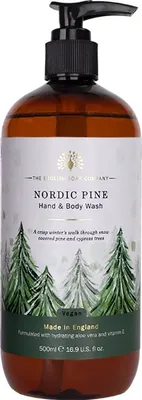 Produktbild von The English Soap Company flüssiges Hand- und Körpergel Nordic Pine 500 ml
