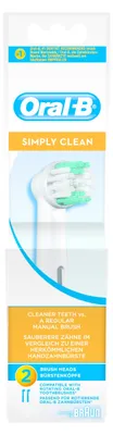 Obrázek produktu pro Oral-B Dual Clean, 2 kusů, Bílá, 11 g
