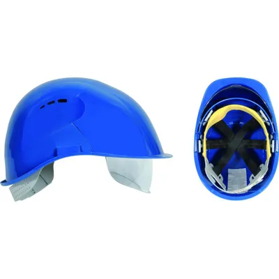 Produktbild von VOSS HELME Schutzhelm mit Visier | SCHUTZHELM MIT VISIER BLAU