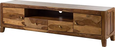 Produktbild von MASSIVMOEBEL24 TV-Board Sheesham 200x45x55 braun lackiert ANCONA #111