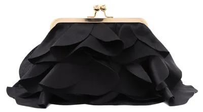 Produktbild von Solidchoice – Seiden-Satin-Abendkleid mit Blumenmuster, ideal für festliche Anlässe